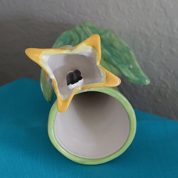 Dana Gibson Vintage Tulip Porcelain Vase - Picture 11 of 12